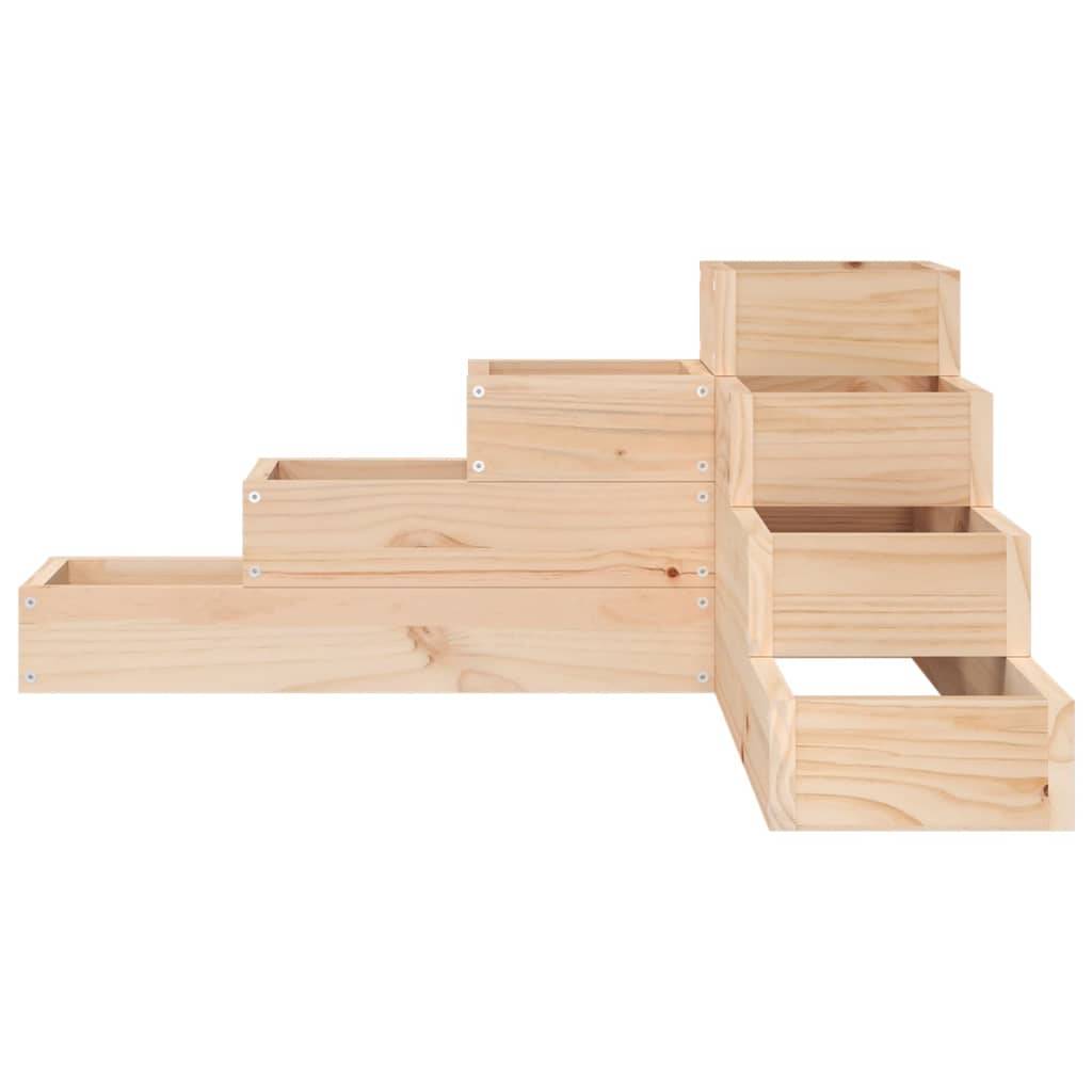 Vidaxl - Jardinière 4 niveaux 80,5x79x36 cm bois de pin massif vidaXL 825317 - Image 8