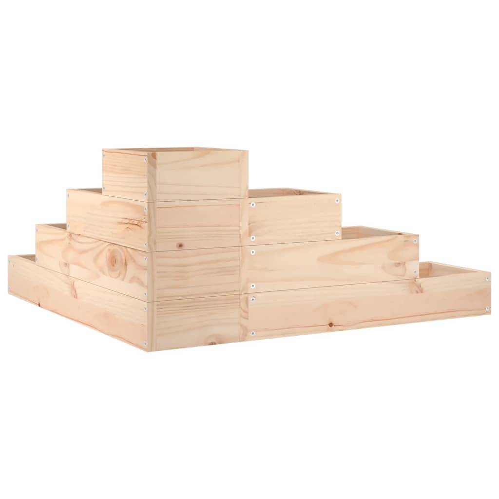 Vidaxl - Jardinière 4 niveaux 80,5x79x36 cm bois de pin massif vidaXL 825317 - Image 7