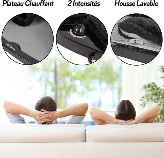 Chauffe-Pieds FISHTEC Electrique - 2 niveaux d'intensité - Image 7