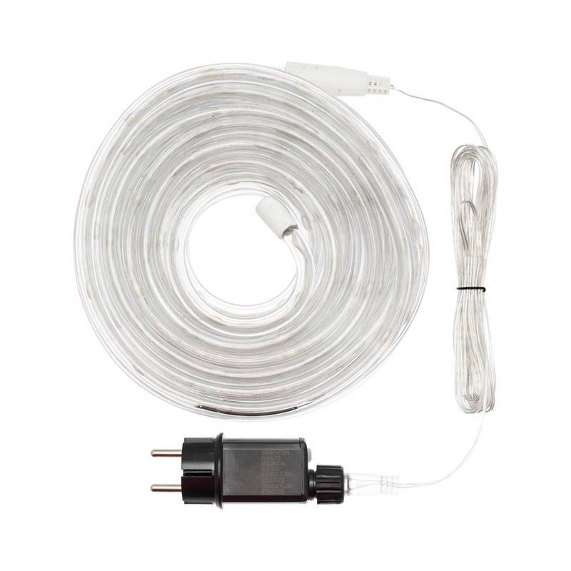 Lotti - Guirlande tube lumineux 8 programmes 10m 200 LED blanc froid 360° haute luminosité Lotti - Image 6