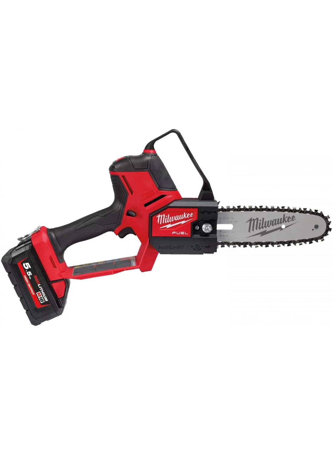 Élagueuse HATCHET™ 20 cm M18 FUEL™ - MILWAUKEE - avec 2 batteries 5,5Ah - chargeur - 4933480118 - Image 3