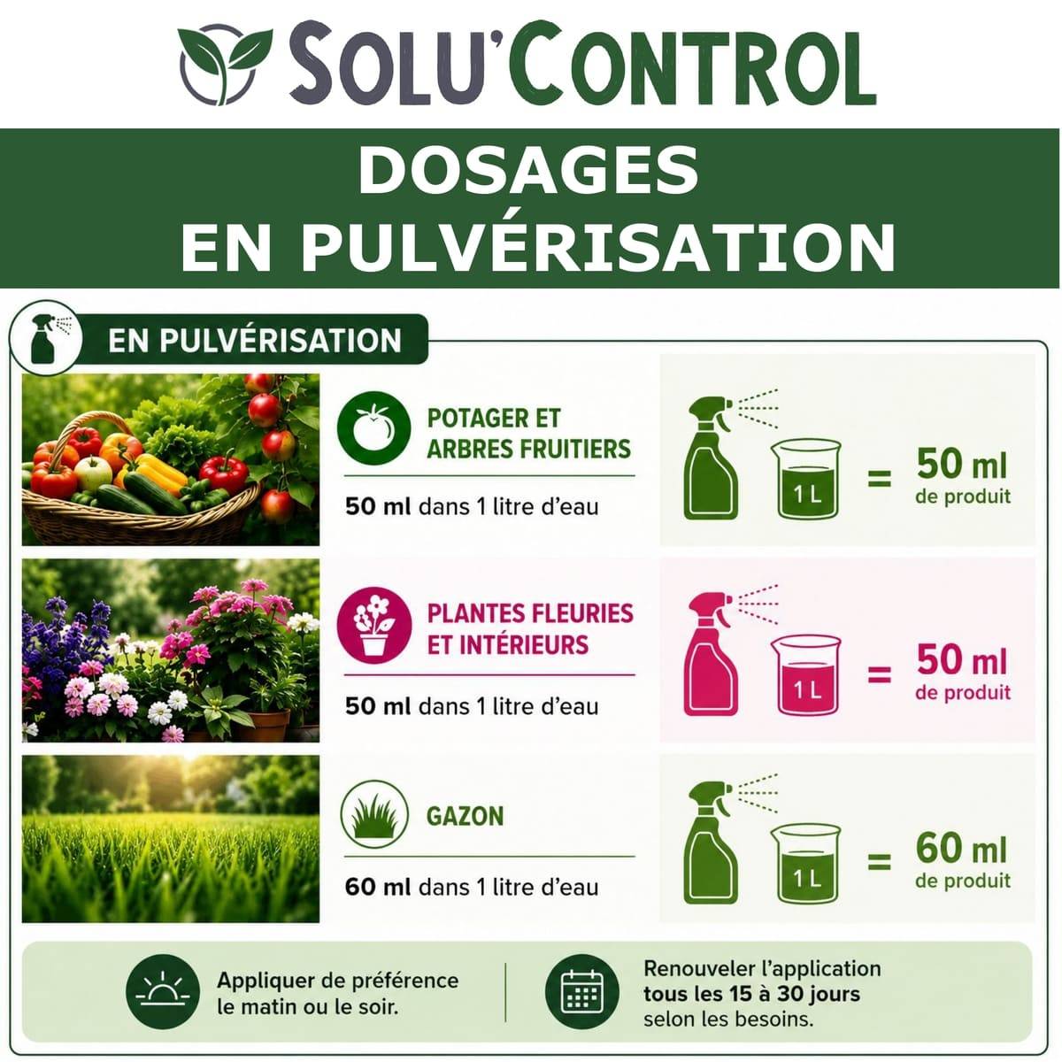 Tout pour les nuisibles - Biostimulant Concentré à l'Extrait d'Ail, d'Ortie et de Plantes Solu'Control Vége'Défense – 5 litres – Renforce les Défenses Naturelles des Plantes - Image 3