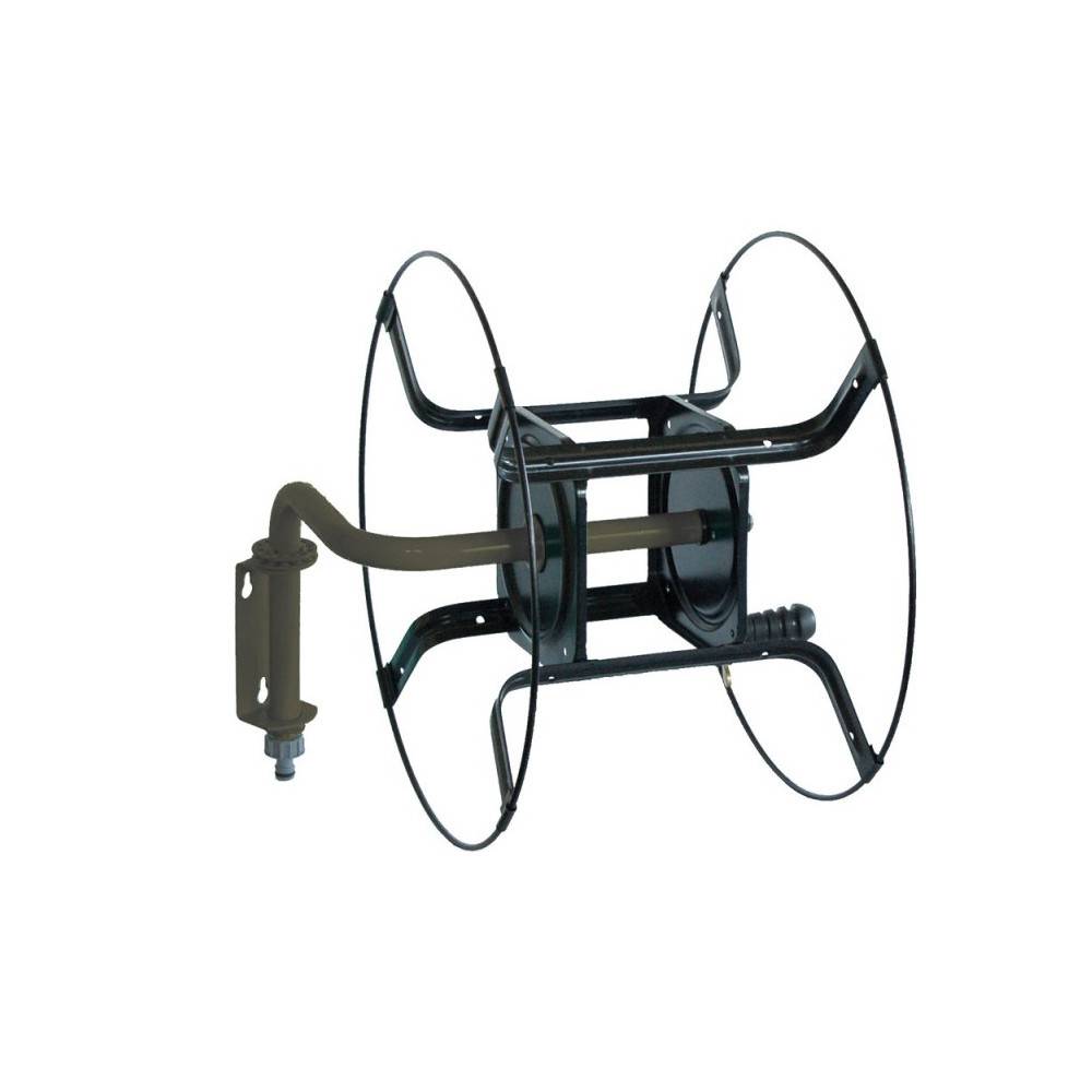 Mermier Jardin - Devidoir mural metal orientable diamètre 15 mm - 70ml sans tuyau - Image 1