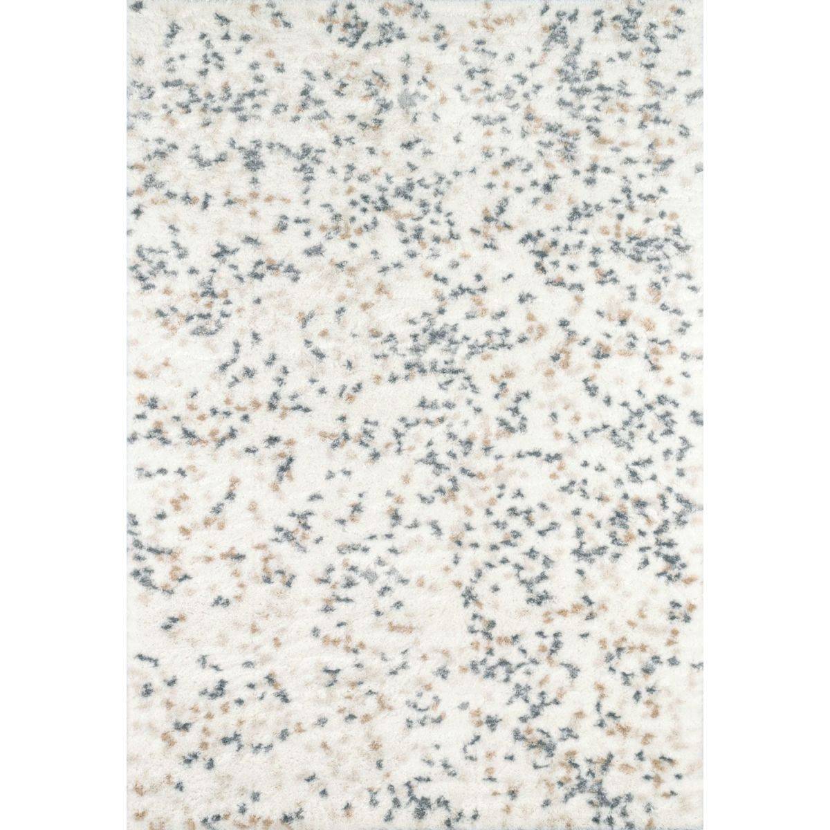 Jardindeco - Tapis intérieur en polyester poils longs Léna confettis 290 x 200 cm - Image 1