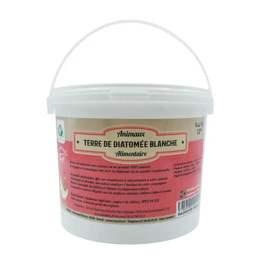 Autre - Terre de diatomée blanche qualité alimentaire 2.5 kg - Image 2