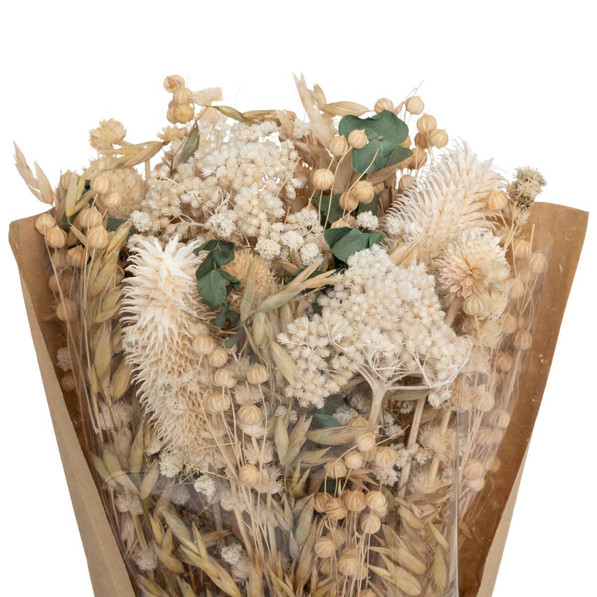 Atmosphera - Bouquet fleurs séchées "Chardon" H48cm - Atmosphera Créateur d'intérieur - Image 2