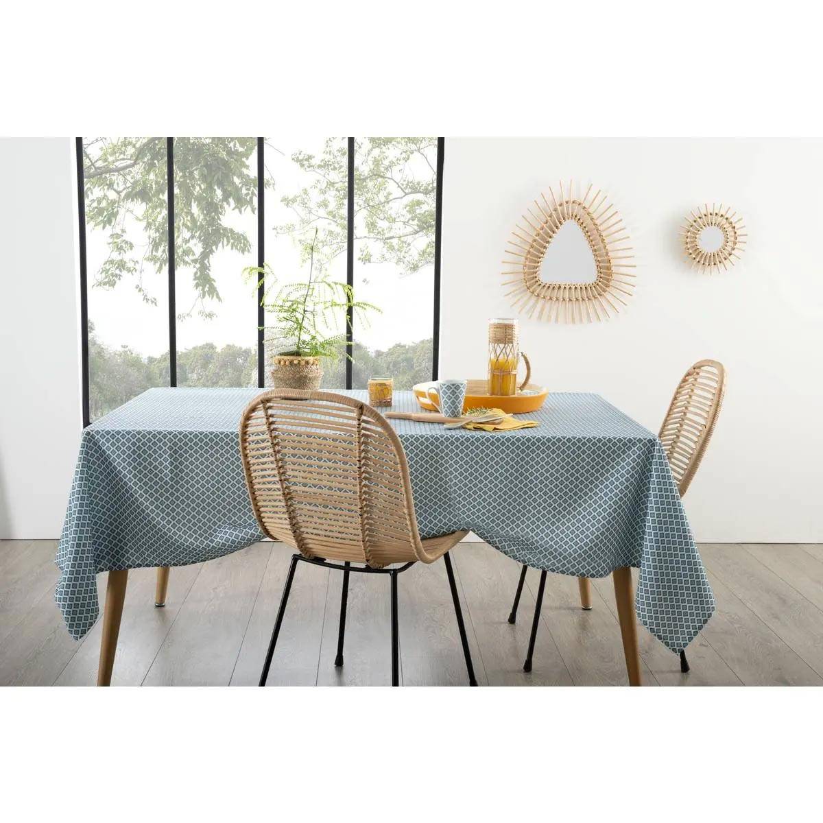 Nappe anti-tache tissu imprimé Tikal 140 x 240 cm - Image 4