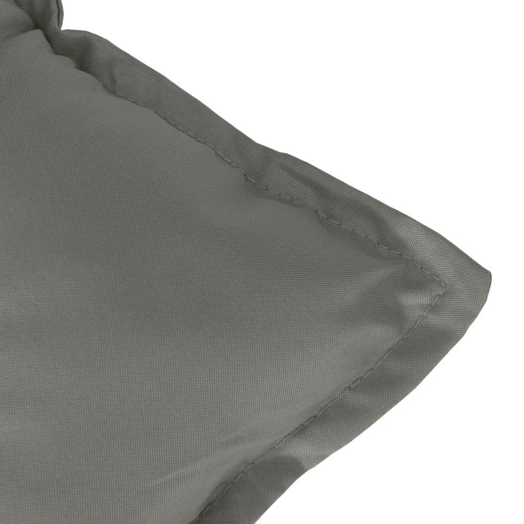 ComfortXL - Coussin pour banc de jardin en Tissu Rembourrage Fibre Creuse pour Salon de Jardin Gris Foncé Mélangé 120x50x7 cm – ComfortXL Outdoor Living - Image 5