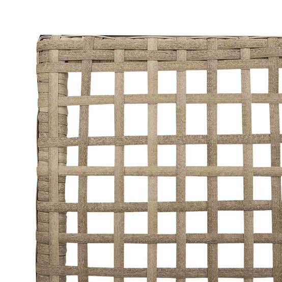 Prolenta Premium - Chaises de jardin rotin beige 55 x 53 x 85 cm - Prolenta premium p373.8 - Image 6
