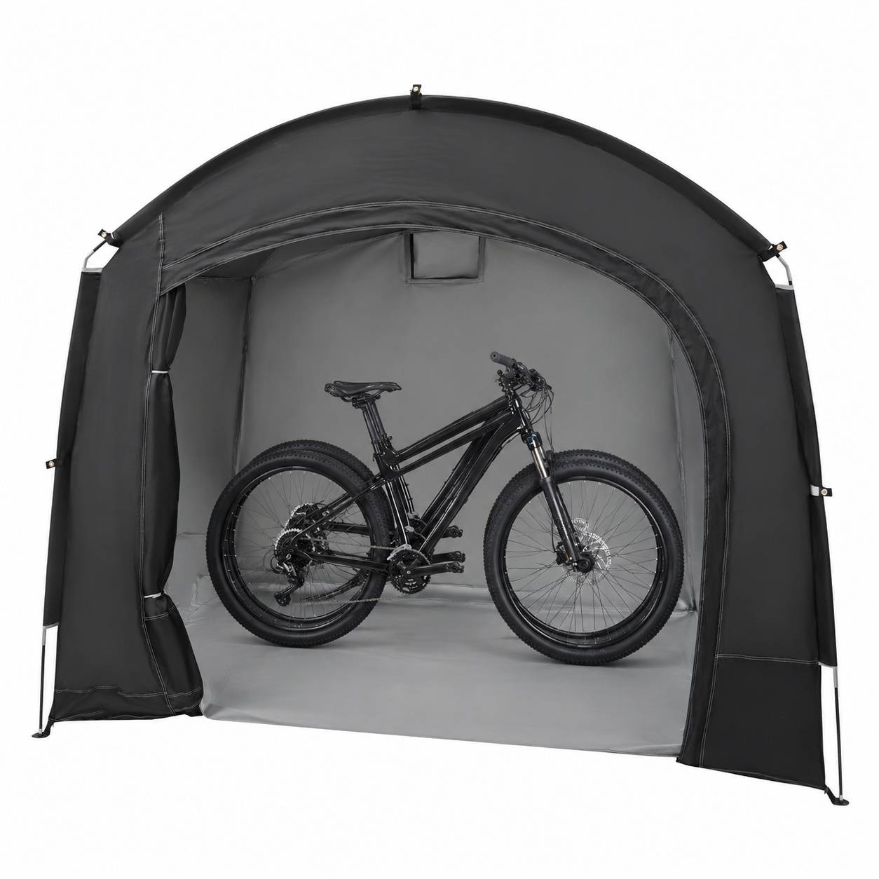 Tente de rangement portable extérieur pour vélos imperméable anti poussière protection uv polyvalent