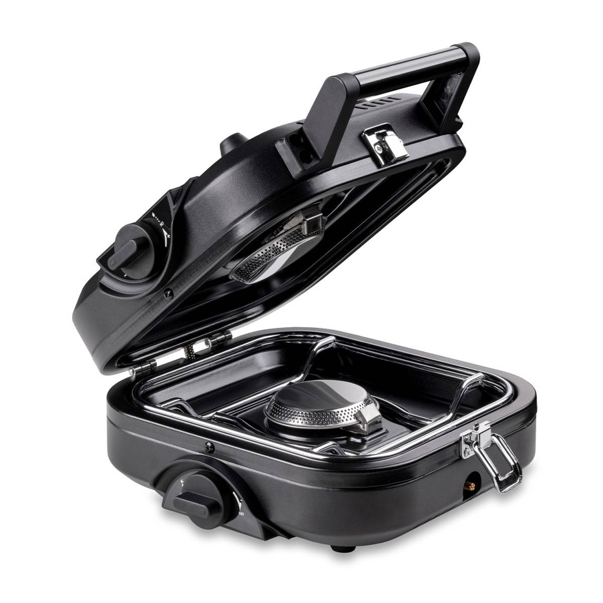 Réchaud gaz 2 feux 4600W pliable + 2 Cartouches de gaz KEMPER - Image 10