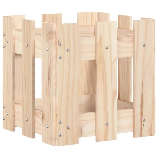 Prolenta Premium - Jardinière bois marron 30 x 30 x 30 cm - Prolenta premium p315.0 - Image 4
