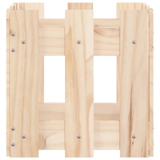 Prolenta Premium - Jardinière bois marron 30 x 30 x 30 cm - Prolenta premium p315.0 - Image 5