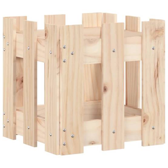 Prolenta Premium - Jardinière bois marron 30 x 30 x 30 cm - Prolenta premium p315.0 - Image 1