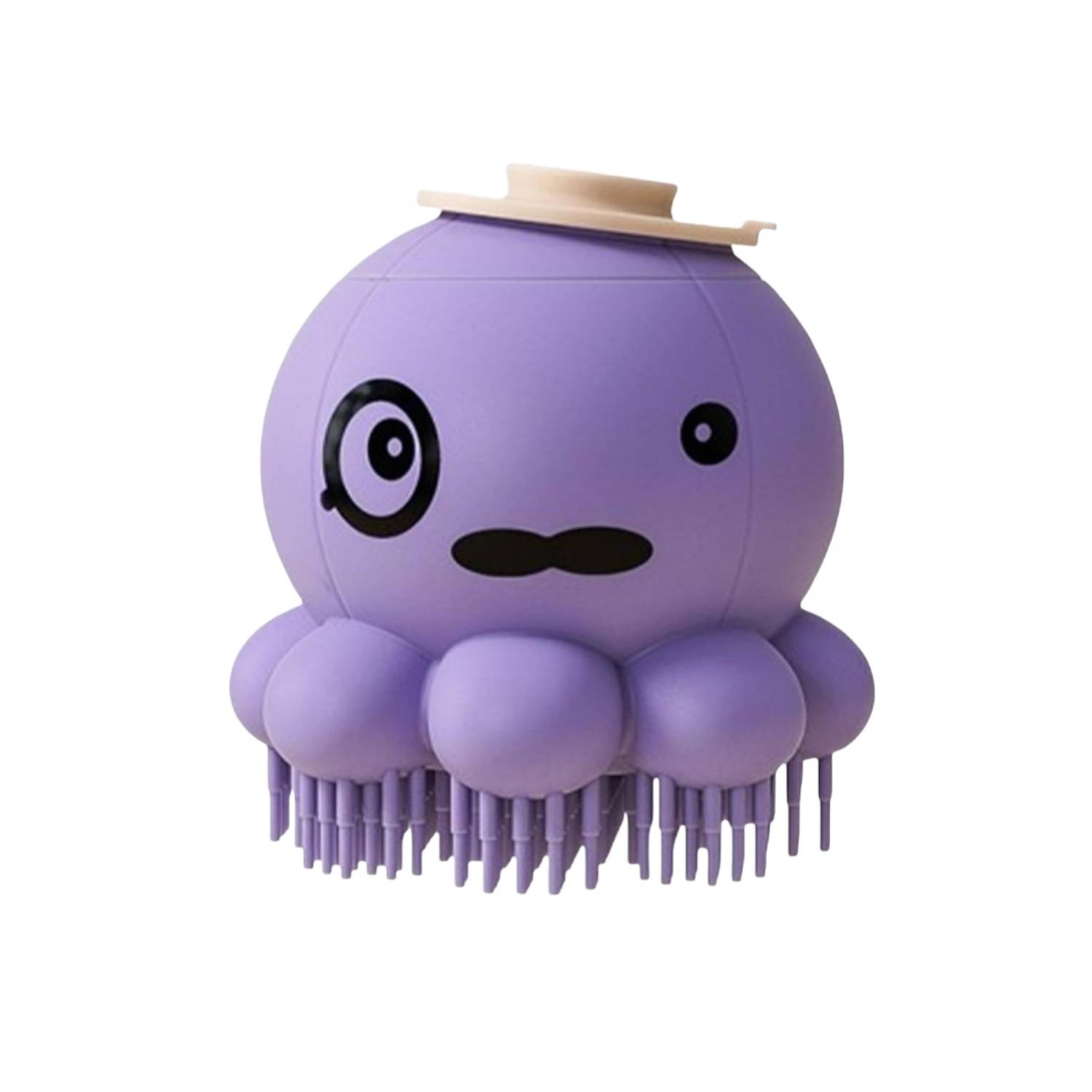 Brosse toilettage chien - Pieuvre, épilation & massage (Violet) DtopbuyAge - Image 1