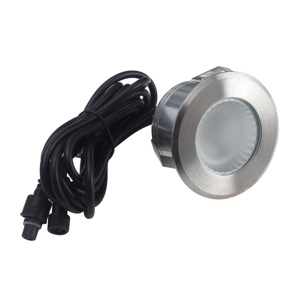 Decklinea - Spots Terrasse LED LUX RGB - OWLIA - 50 000 heures de Durée de Vie Moyenne - Diametre : 70mm - Installation PLUG & PLAY - Image 2