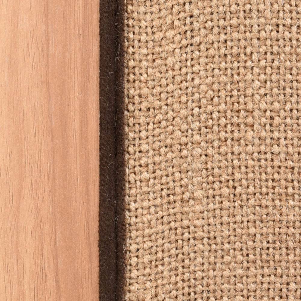 Meuble TV Fino Blanc & Brun & Naturel,50 x 29 x 41H pour chat - Image 6