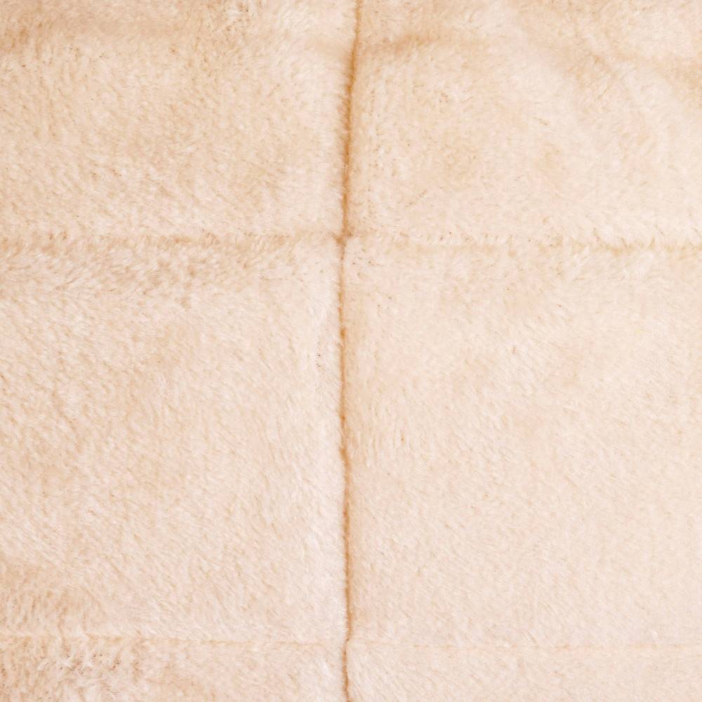 Meuble TV Fino Blanc & Brun & Naturel,50 x 29 x 41H pour chat - Image 5