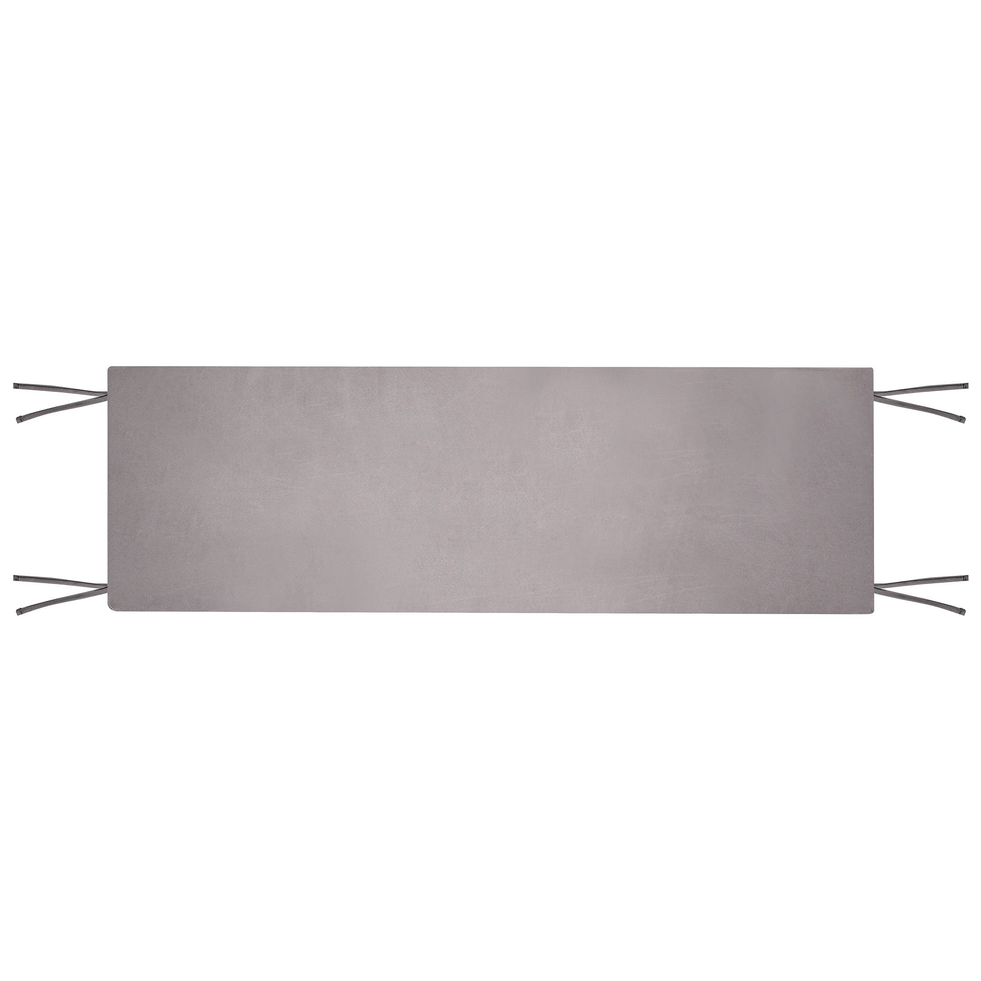 Beliani - Coussin d'assise d'extérieur Tissu Gris SOVANA - Beliani - Image 4