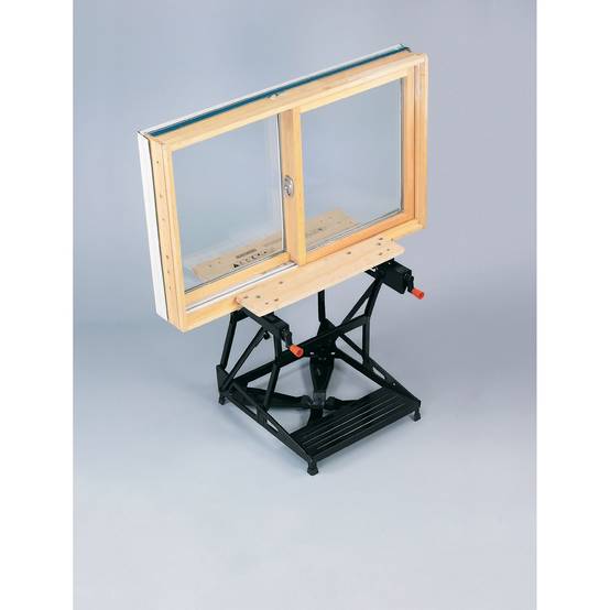 Etabli-étau pliable grand format - Plan de travail : 610 x 384 mm - 2 hauteurs - Charges maximales : 160 kg (WM536-XJ) - Image 8