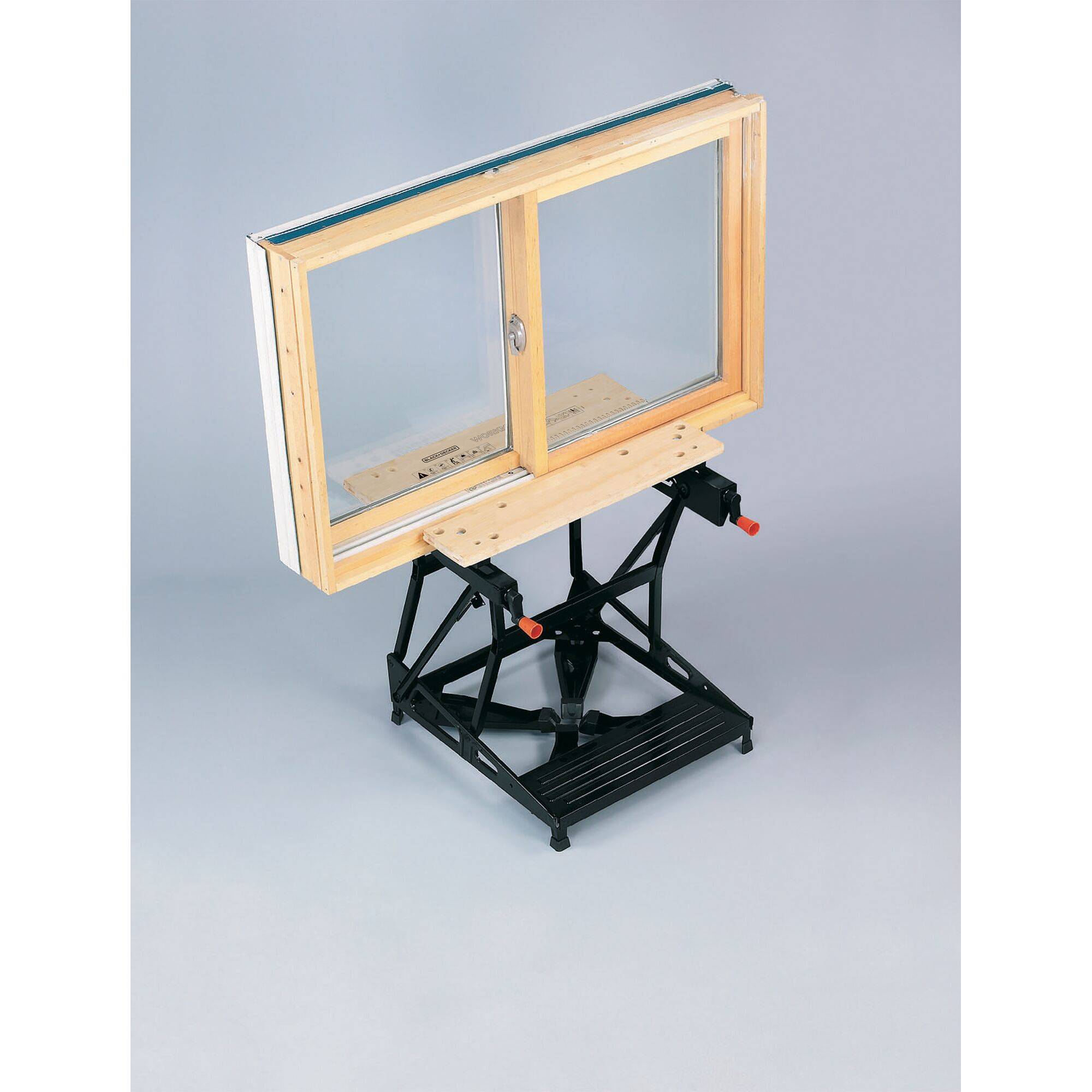 Etabli-étau pliable grand format - Plan de travail : 610 x 384 mm - 2 hauteurs - Charges maximales : 160 kg (WM536-XJ) - Image 8