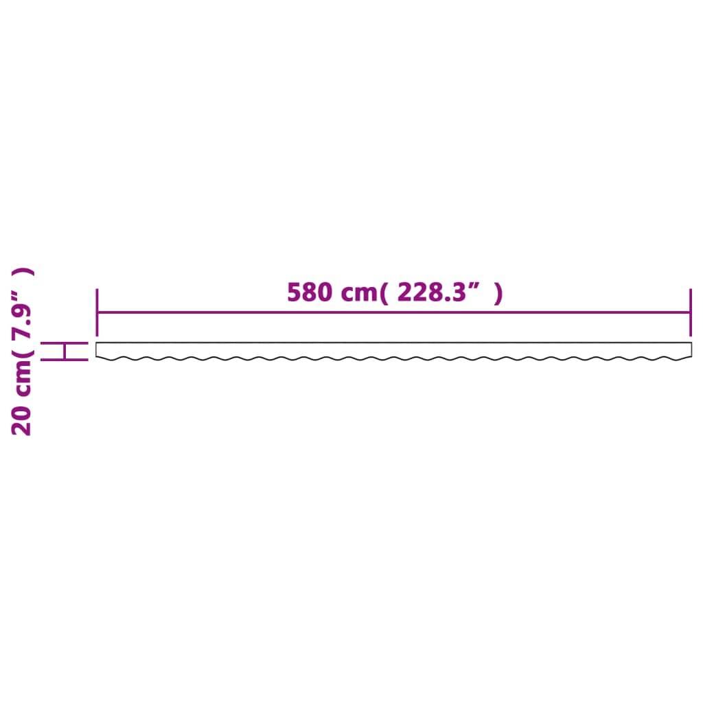 Prolenta Premium - Store banne Mano rouge 580 X 20 cm - P87211R - Image 6