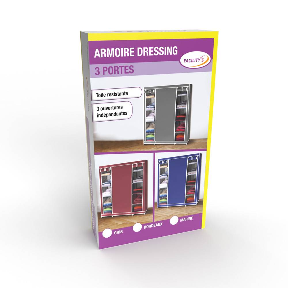 Facilitys - Armoire de rangement dressing XXL - Image 8