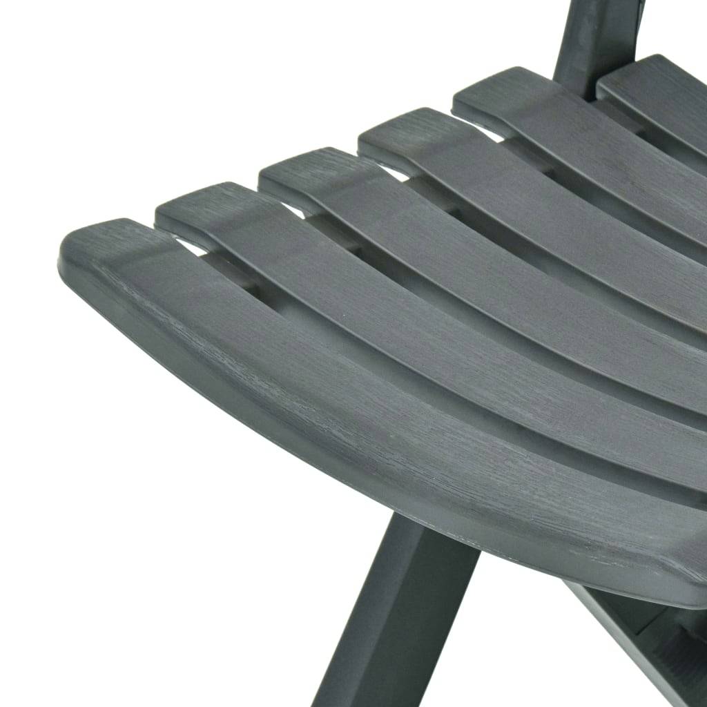 Prolenta Premium - Chaises de jardin plastique vert  44 x 41 x 78 cm  - Prolenta premium p337.7 - Image 7