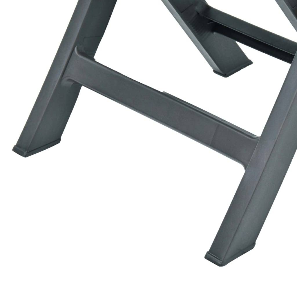 Prolenta Premium - Chaises de jardin plastique vert  44 x 41 x 78 cm  - Prolenta premium p337.7 - Image 8