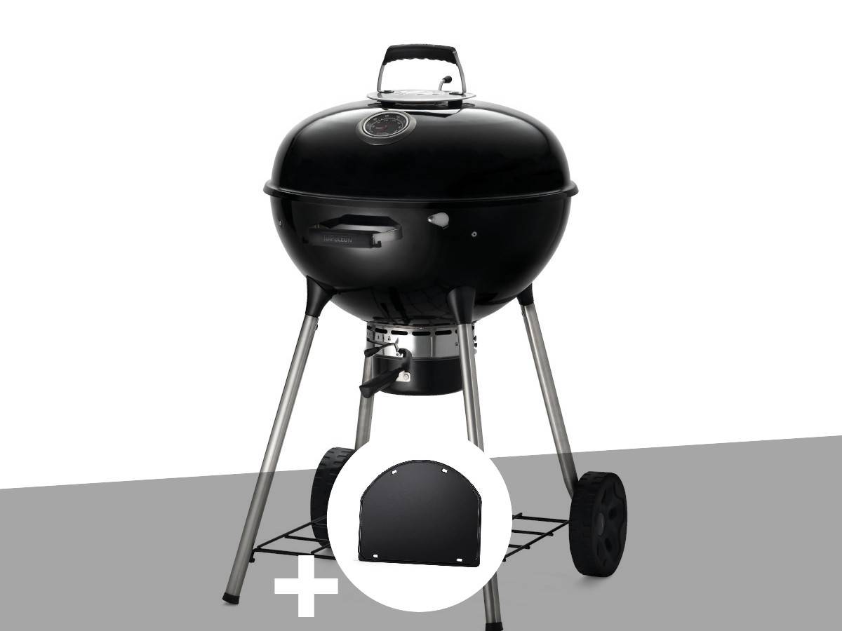 Napoleon - Barbecue à charbon Kettle Premium 57 cm + Plancha pour barbecue - Napoléon