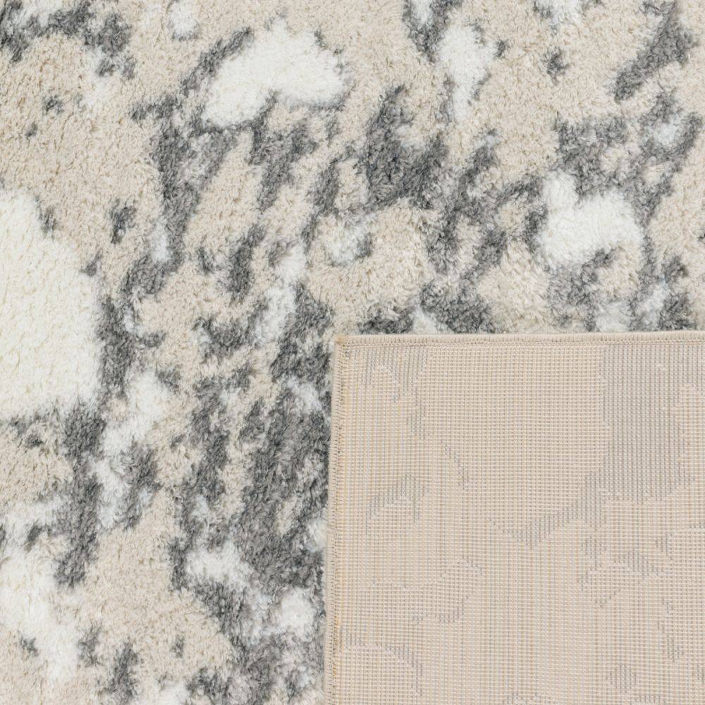Jardindeco - Tapis intérieur en polyester poils longs Léna léopard 150 x 80 cm - Image 3