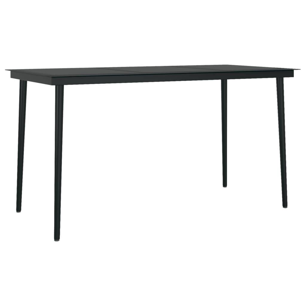 Ensemble Repas 6P 140cm Rotin PVC avec Coussins Gris – ComfortXL Outdoor Living - Image 6