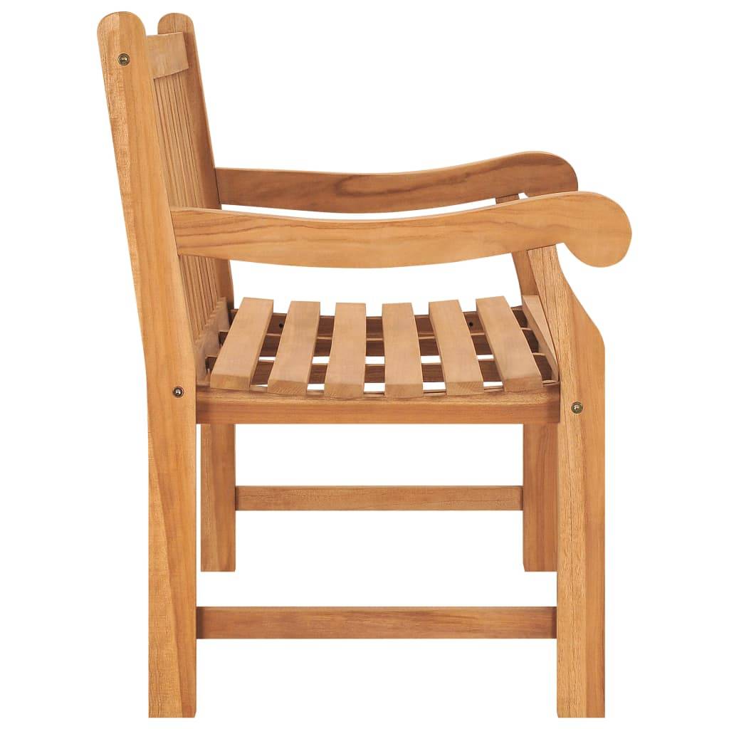 PANGIVO - Banc de jardin bois de teck naturel 114 x 69 x 92 cm - PANGIVO - Image 4