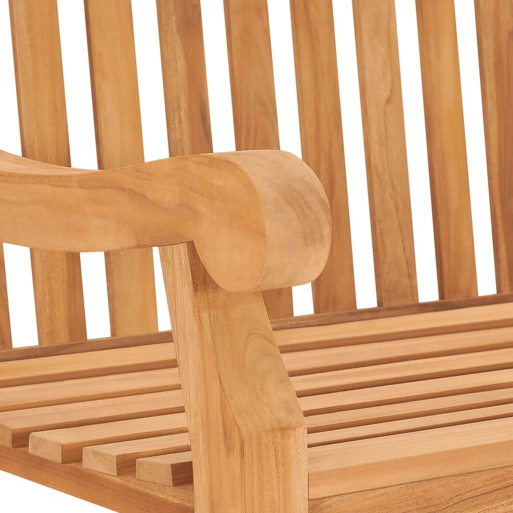 PANGIVO - Banc de jardin bois de teck naturel 114 x 69 x 92 cm - PANGIVO - Image 6