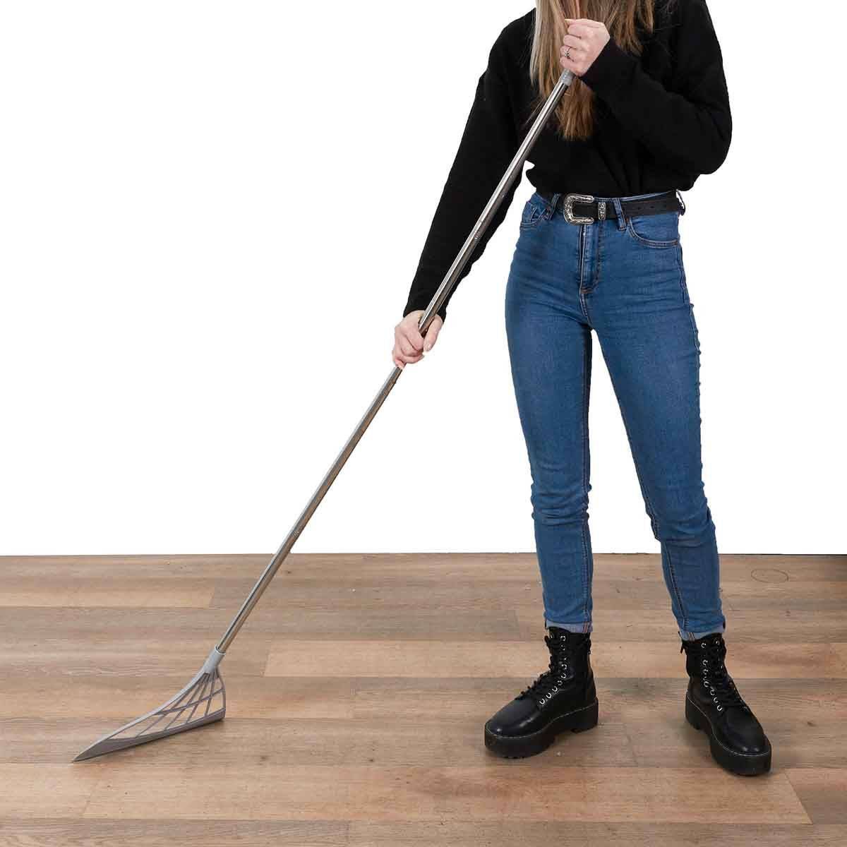 Balai de Nettoyage "Magique" 90cm Gris - Image 4