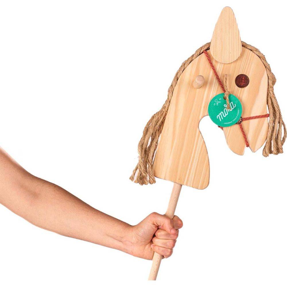 Mora - Cheval avec manche en bois Caballo Mora - Image 2