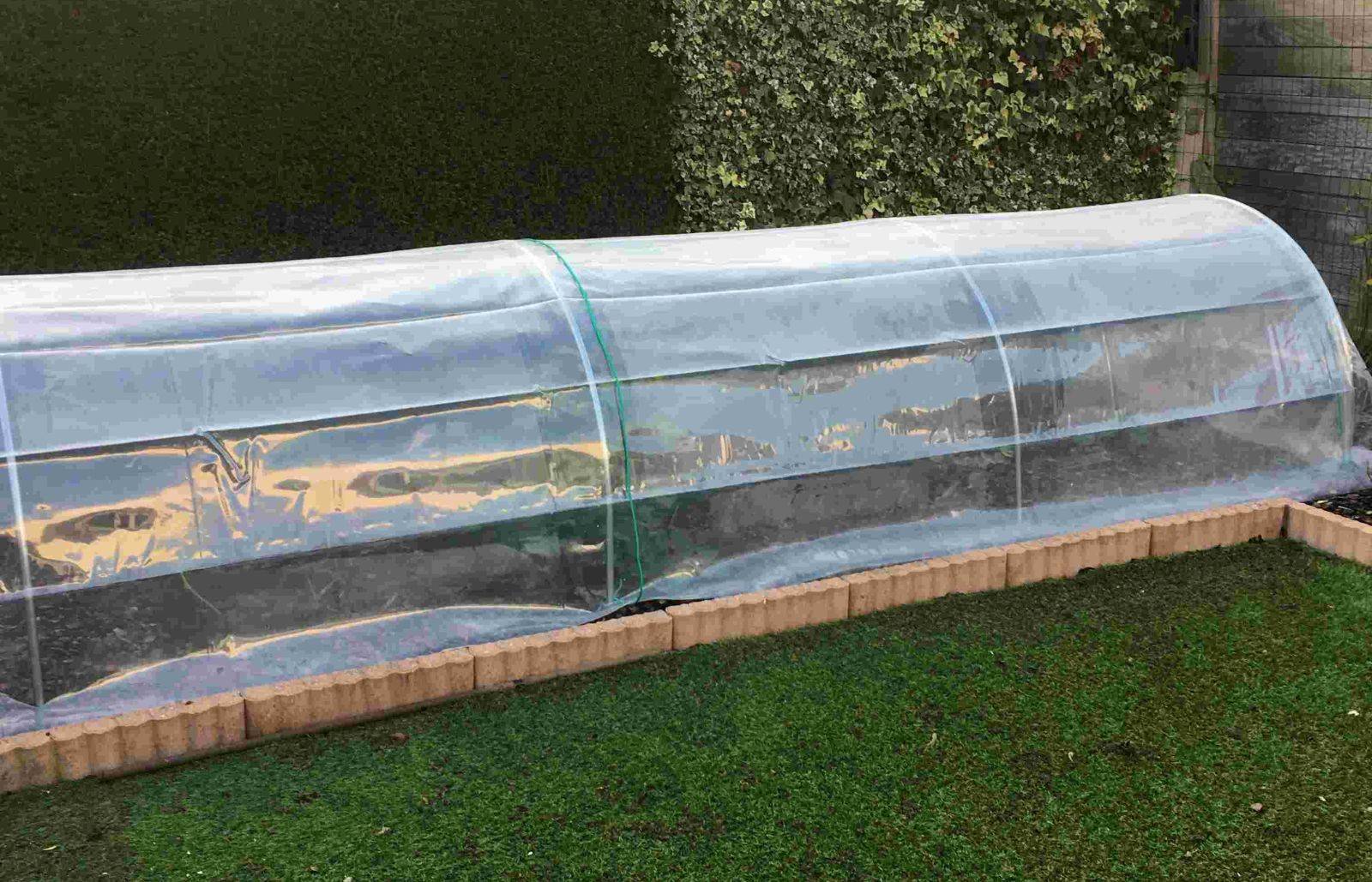 Serre de jardin tunnel de forçage 10m de long - serre à semis - LES SERRES TONNEAU - Image 1