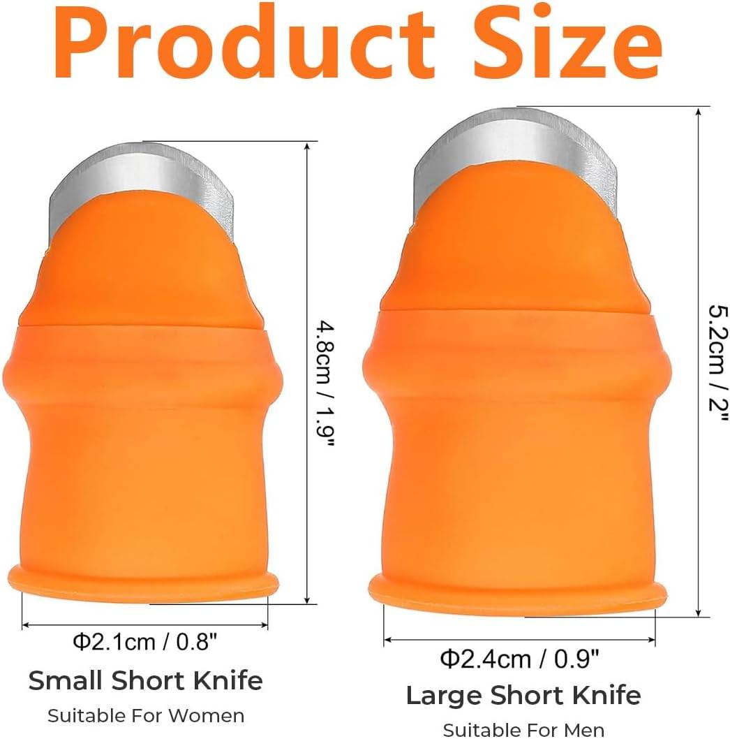 Lot de 24 Pièces Doigtiers, Protège-doigts Réutilisable Couvre-doigts Doigtier Élastiques Protection Résistant aux Coupures pour Travail, Jardin, Cuis - Image 2