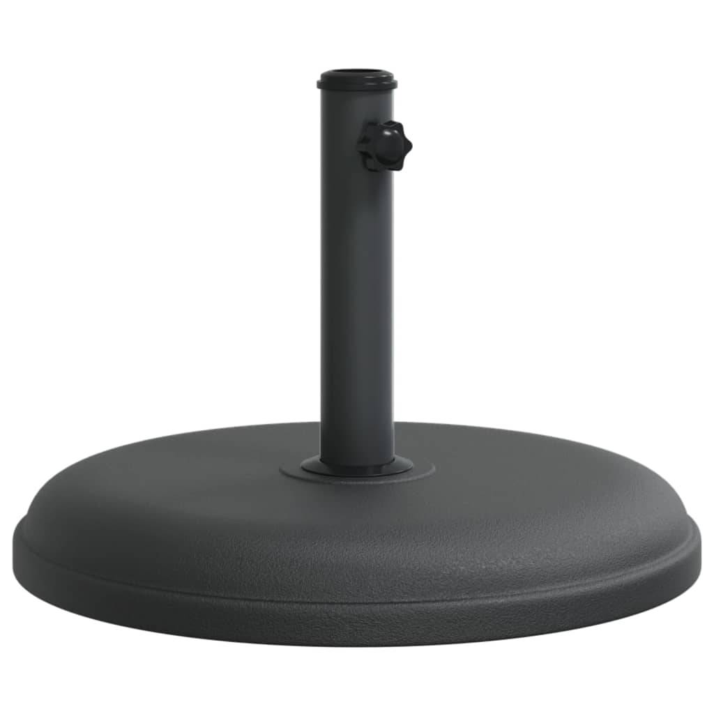 Base de parasol - accessoire parasol pour mâts Ø32/35/38 mm 15 kg rond - MEUBLE PRO-JU5557 - Image 1
