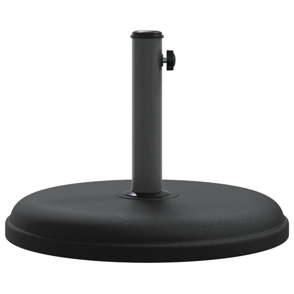 Base de parasol - accessoire parasol pour mâts Ø32/35/38 mm 15 kg rond - MEUBLE PRO-JU5557 - Image 5