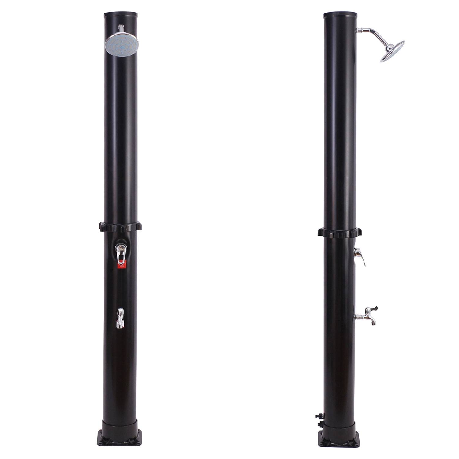 Douche solaire FIDGI noire 35L - HAPPY GARDEN - Image 6