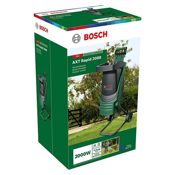 Bosch - Broyeur de végétaux filaire Rapid 2000 BOSCH VERT - 0600853501 - Image 2