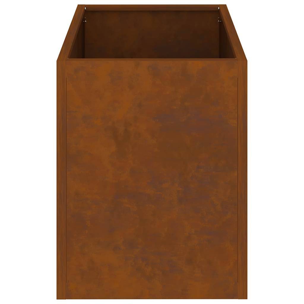 Maison Chic - Cache-pot, Pot De Fleurs Marron 50 x 32 x 40 cm Acier vieilli g400 - Image 5