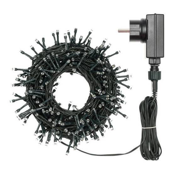 Lotti - Guirlande lumineuse multicolore 12,8M 320 LED 8 modes câble vert 31V IP44 Lotti - Image 3