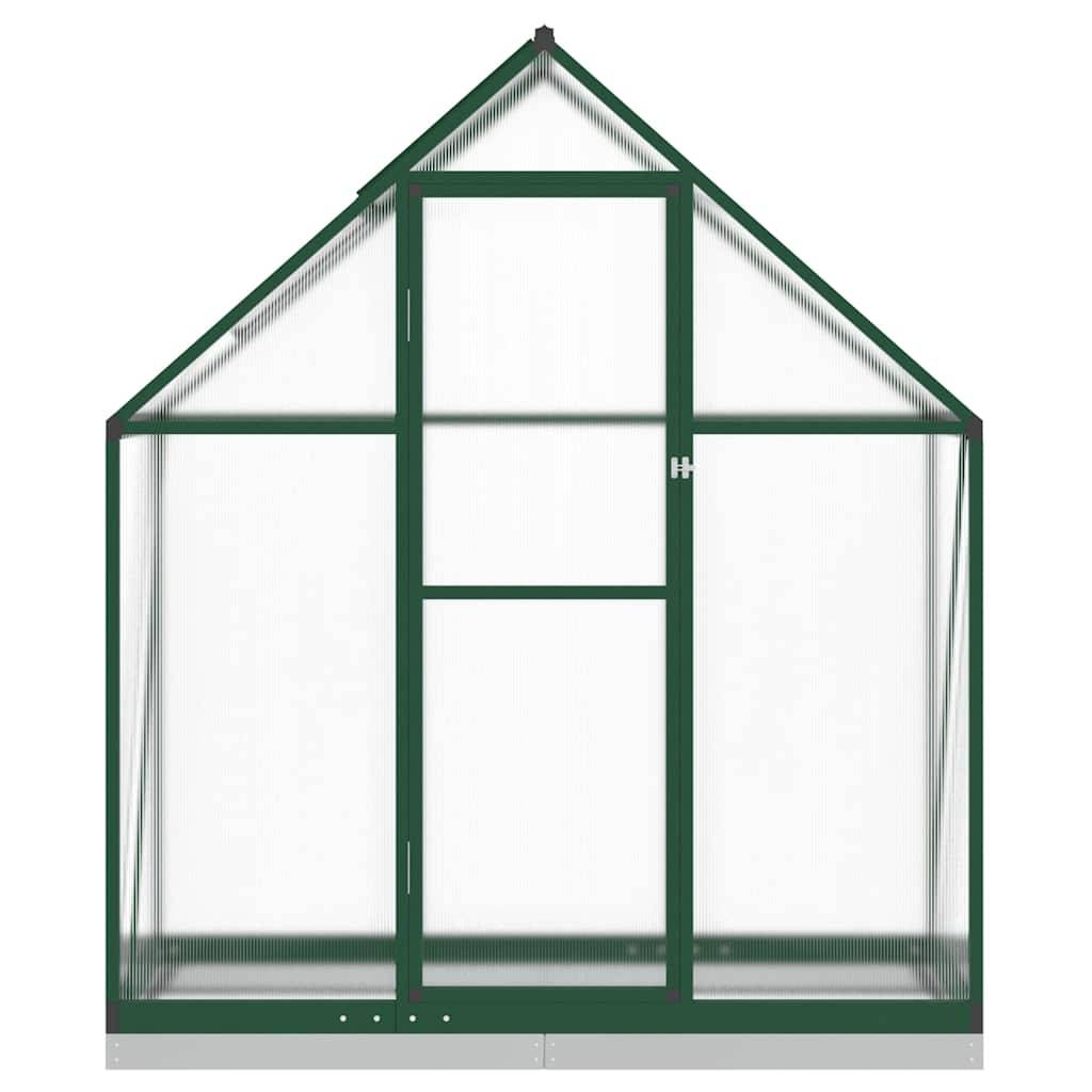Vidaxl - Serre avec cadre de base vert 169x58x202 cm aluminium vidaXL 4005820 - Image 8