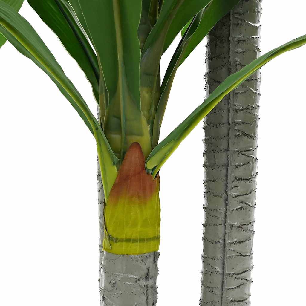Dracaena artificiel bambou et PEVA vert 17 x 17 x 180 cm - PANGIVO - Image 4