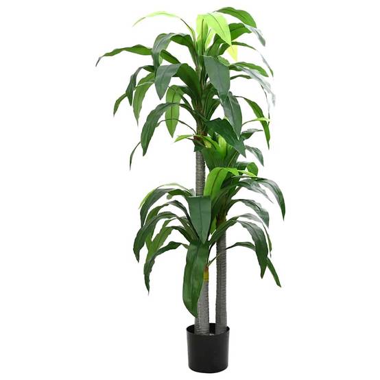 Dracaena artificiel bambou et PEVA vert 17 x 17 x 180 cm - PANGIVO - Image 1