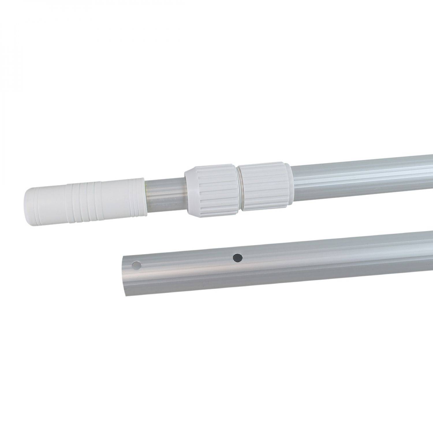 Linxor - Manche télescopique de 2.53 m à 4.80 m en aluminium pour épuisette, balai, brosse etc... - Linxor - Image 2
