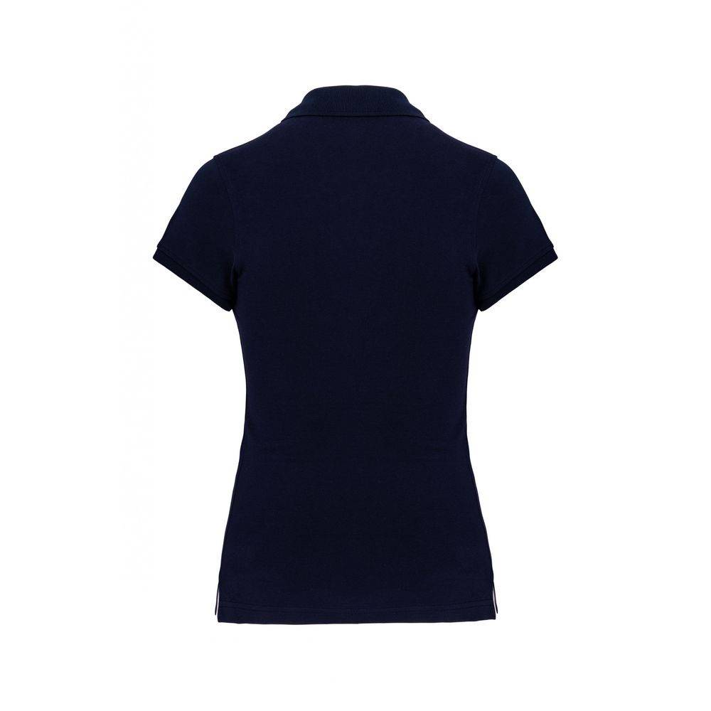 Polo de travail femme Kariban 100% coton Bleu Marine S - Image 2