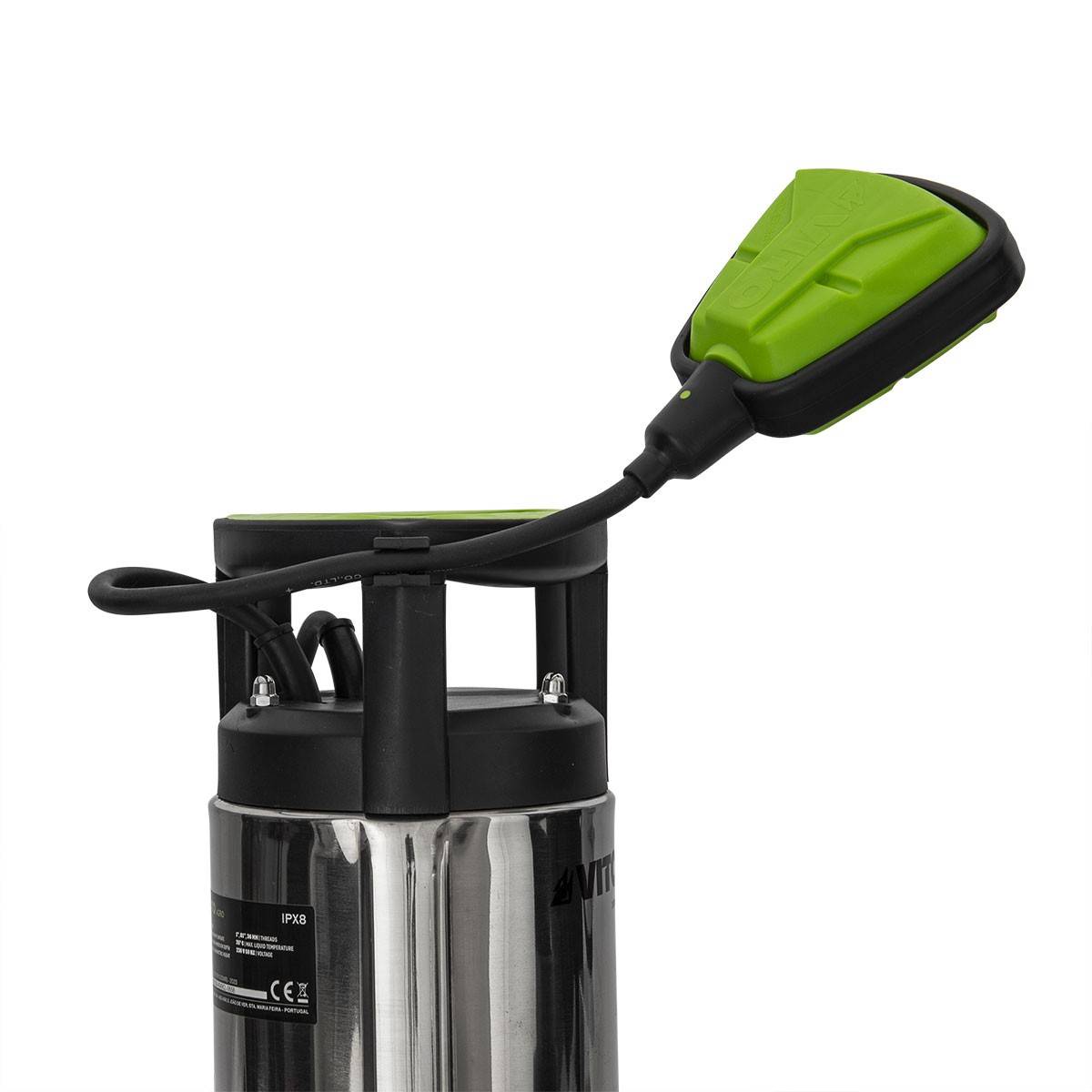 Pompe de relevage Eaux usées 1100W Corps INOX Pompe immergée Egouts Caves VITO - Image 3